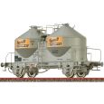 50573 Staubbehälterwagen Ucs 908 "Mandt Feldspat" der DB, Ep. IV Thumbnail 1