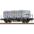 50596 Behältertragwagen BTs 30 der DB, mit Ekrt 212 "Zündapp", Ep. III Thumbnail 1