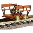 56064010 Handhebeldraisine mit Sitzbänken (Fertigmodell) Thumbnail 1