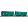 58256 2er Set Schiebeplanenwagen Shimmns, FS, Ep. VI Thumbnail 1