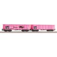 58393 2er Set Offene Güterwagen Eaos mit Graffiti, SBB, Ep. VI Thumbnail 1