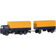 309578 Iveco Magirus Planen/Hängerzug (gelb/blau) Thumbnail 1