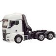 313100 MAN TGX GX 6x4 Zugmaschine mit Ladekran und ausfahrbaren Stützen (weiß) Thumbnail 1