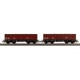 58272 2er Set offener Güterwagen 401zk PKP VI Thumbnail 5