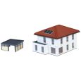 38336 Kubushaus Mia mit Carport - Polyplate Bausatz Thumbnail 2