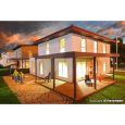 38336 Kubushaus Mia mit Carport - Polyplate Bausatz Thumbnail 5