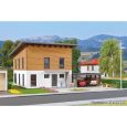 38337 Kubushaus Saskia mit Carport - Polyplate Bausatz Thumbnail 3