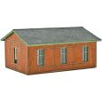 49380 Werkstatt mit Ziegel-/Fachwerkfassade Polyplate Bausatz Thumbnail 2