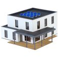 38339 Kubushaus Lina mit Terrasse - Polyplate Bausatz Thumbnail 1