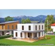 38339 Kubushaus Lina mit Terrasse - Polyplate Bausatz Thumbnail 5