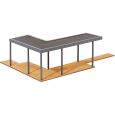 38345 Überdachte Terrasse, Polyplate Bausatz Thumbnail 1
