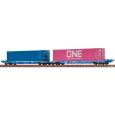 48107 Containerwagen Sffggmrrss36 40'-Containern 'ONE', VTG, Ep.VI Thumbnail 1