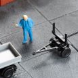44658 Multicar M22 Pritsche mit Langmaterialanhänger Thumbnail 4