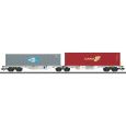 47811 Doppel-Containertragwagen Bauart Sggrss 80, AEE, Ep. VI Thumbnail 1