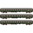 H43034 3er Set Schnellzugwagen D83/84 'Stuttgart-Hamburg', DB, Ep. III Thumbnail 1