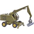 42899 Mobilbagger Weimarlader T174-2 mit Grundräumgreifer Thumbnail 1