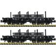 845608 2-tlg. Set: Schwerlast-Flachwagen, NS, Ep. III Thumbnail 1