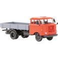 121045-11 IFA W50L Speditionskabine, Holzpritsche (verkehrsrot) Thumbnail 1