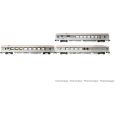 HN4444 3-tlg. Set TEE Reisezugwagen „Paris - Ruhr", SNCF, Ep. IV Thumbnail 1