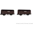 HN6571 2-tlg. Set Gedeckte Güterwagen Kv, SNCF, Ep. III Thumbnail 1