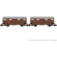 HN6573 2-tlg. Set Gedeckte Güterwagen Gs, FS, Ep. III Thumbnail 1