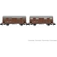 HN6574 2-tlg. Set Gedeckte Güterwagen Gs, FS, Ep. IV Thumbnail 1