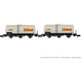 HN6609 2-tlg. Set Kesselwagen Uh, „Shell", SNCF, Ep. IV Thumbnail 1