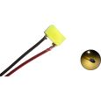 50201 LED SMD 0402 mit Kupferlackdraht Draht Kabel warmweiß Thumbnail 1