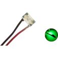 50204 LED SMD 0402 mit Kupferlackdraht Draht Kabel echtgrün Thumbnail 1