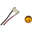 50205 LED SMD 0402 mit Kupferlackdraht Draht Kabel gelb Thumbnail 1