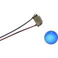 50529 LED SMD 0603 mit Kupferlackdraht blau Thumbnail 1