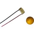 50239 LED SMD 0603 mit Kupferlackdraht gelb diffus Thumbnail 1