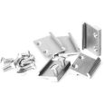 8100211 Schienenverbinder 19 mm, vernickelt (50 Stück) Thumbnail 1