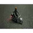 50224 Fahrrad mit LED Beleuchtung (Fahrer mit Schal) Thumbnail 1