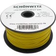 51280 Miniaturkabel Litze flexibel LIY 0,25mm², 100 Meter (gelb) Thumbnail 1
