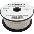 51282 Miniaturkabel Litze flexibel LIY 0,25mm², 100 Meter (weiß) Thumbnail 1