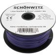 51283 Miniaturkabel Litze flexibel LIY 0,25mm², 100 Meter (violett, lila) Thumbnail 1