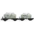 HR6574 2-tlg. Set Silowagen Ucs "Höchst", DB, Ep. IV Thumbnail 1