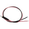 51212 LED 3mm klar mit Anschlusskabel und Widerstand, pink (10 Stück) Thumbnail 1