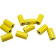 51401 Querlochstecker Buchse Kupplung Muffe 2,6mm gelb (10 Stück) Thumbnail 1
