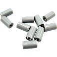 51407 Querlochstecker Buchse Kupplung Muffe 2,6mm grau (10 Stück) Thumbnail 1
