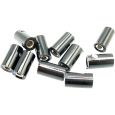 51408 Querlochstecker Buchse Kupplung Muffe 2,6mm schwarz (10 Stück) Thumbnail 1