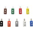 51410 Sortiment Querlochstecker Bananenstecker 2,6mm (90 Stück) Thumbnail 1