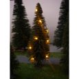 50017 Weihnachtsbaum mit Lichterkette (gelb beleuchtet) Thumbnail 1