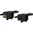 93717 6-polige elektrische Kupplung für NEM Normschacht (2 Paar) Thumbnail 1