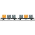 46663 Behälter-Transportwagen Laabs, DB, Ep. IV (WECHSELSTROM/AC) Thumbnail 1
