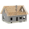 130658 Haus im Bau mit Kran Thumbnail 2