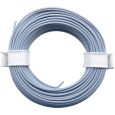 51012 Miniaturkabel Litze flexibel LIY 0,25mm² (grau) 10 Meter Thumbnail 1