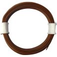 50925 Miniaturkabel Litze flexibel LIVY 0,04mm² (braun) 10 Meter Thumbnail 1