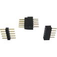 50983 Steckverbinder RM 1.0, 5 polig, Stecker + Buchse (10 Stück) Thumbnail 1